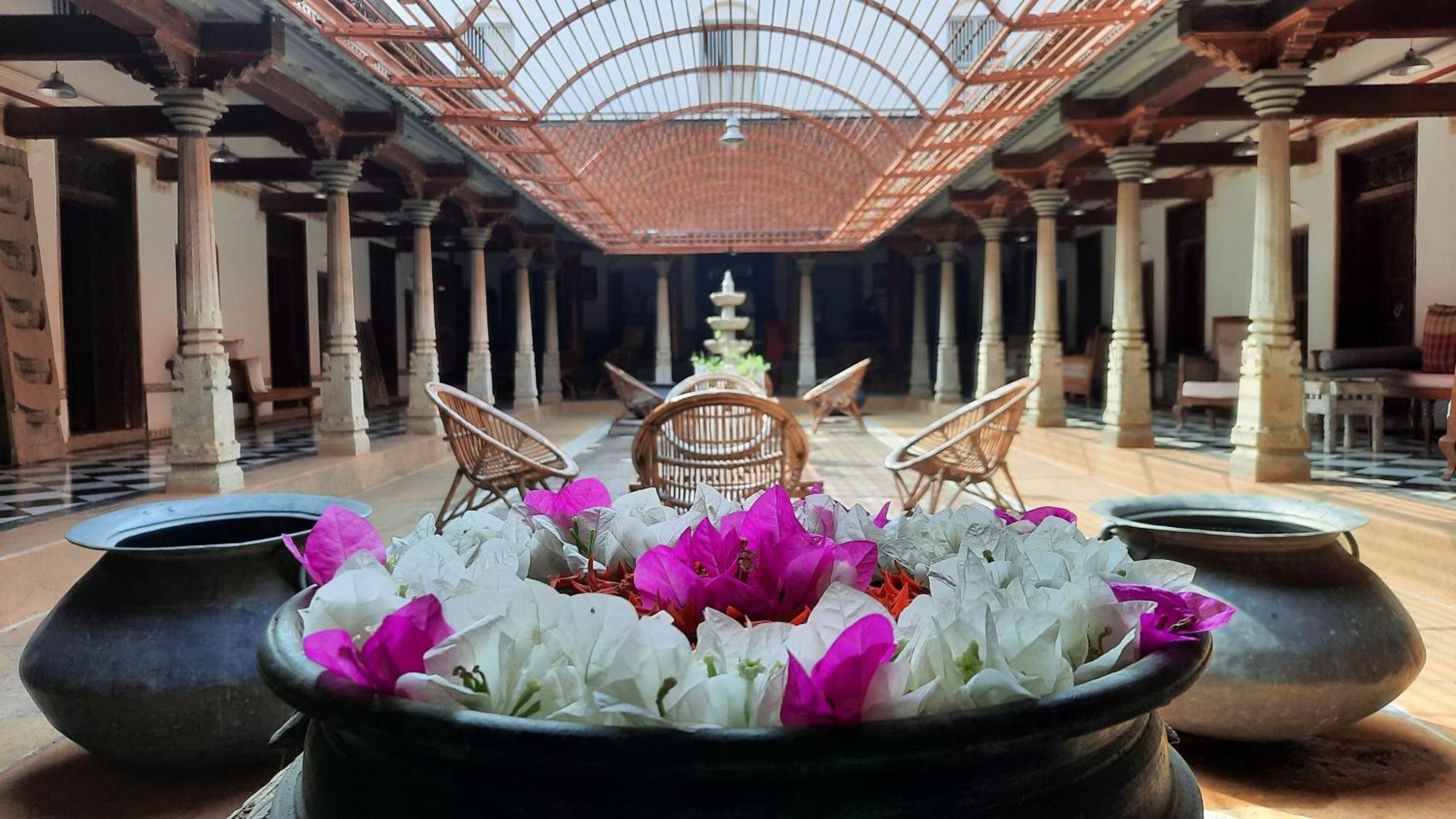 Kānādukāttān Saratha Vilas Chettinad מראה חיצוני תמונה