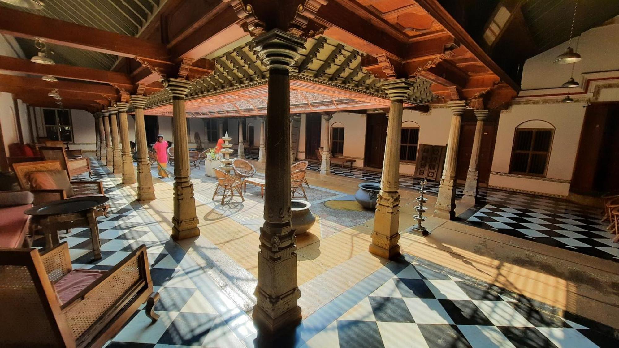 Kānādukāttān Saratha Vilas Chettinad מראה חיצוני תמונה
